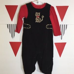 🌺 Gymboree Girl’s Overalls, 18-24 Months